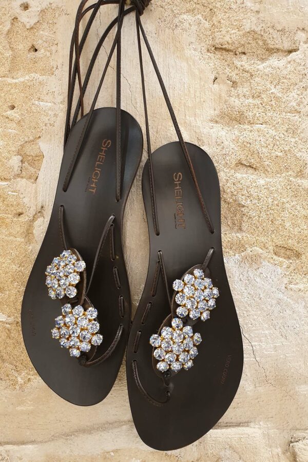 Twins Rose Gold SWAROVSKI Light Sapphire